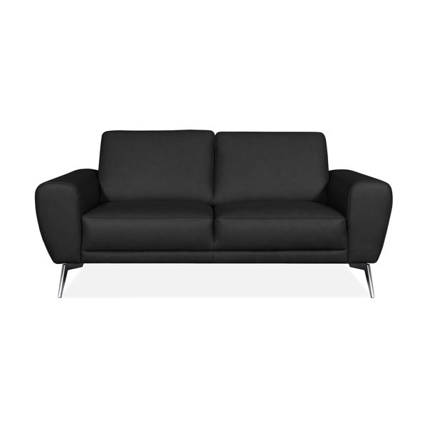 Metro Lane Sofa Kilmarnock aus Echtleder Wayfair.de